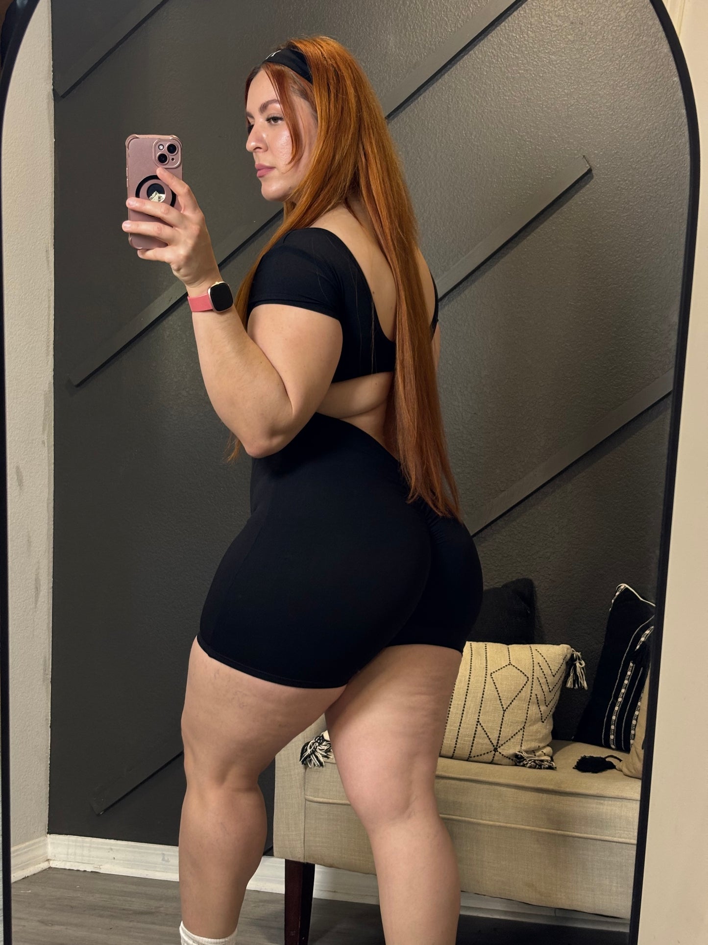 SOFIA SCRUNCHED ROMPER