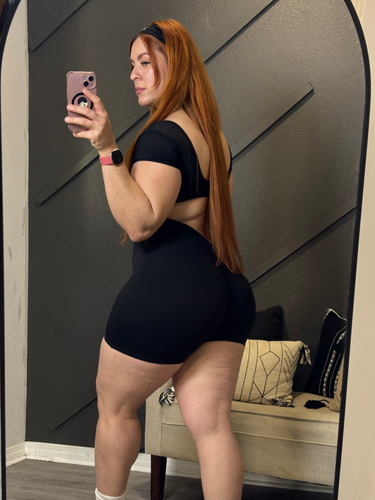 SOFIA SCRUNCHED ROMPER